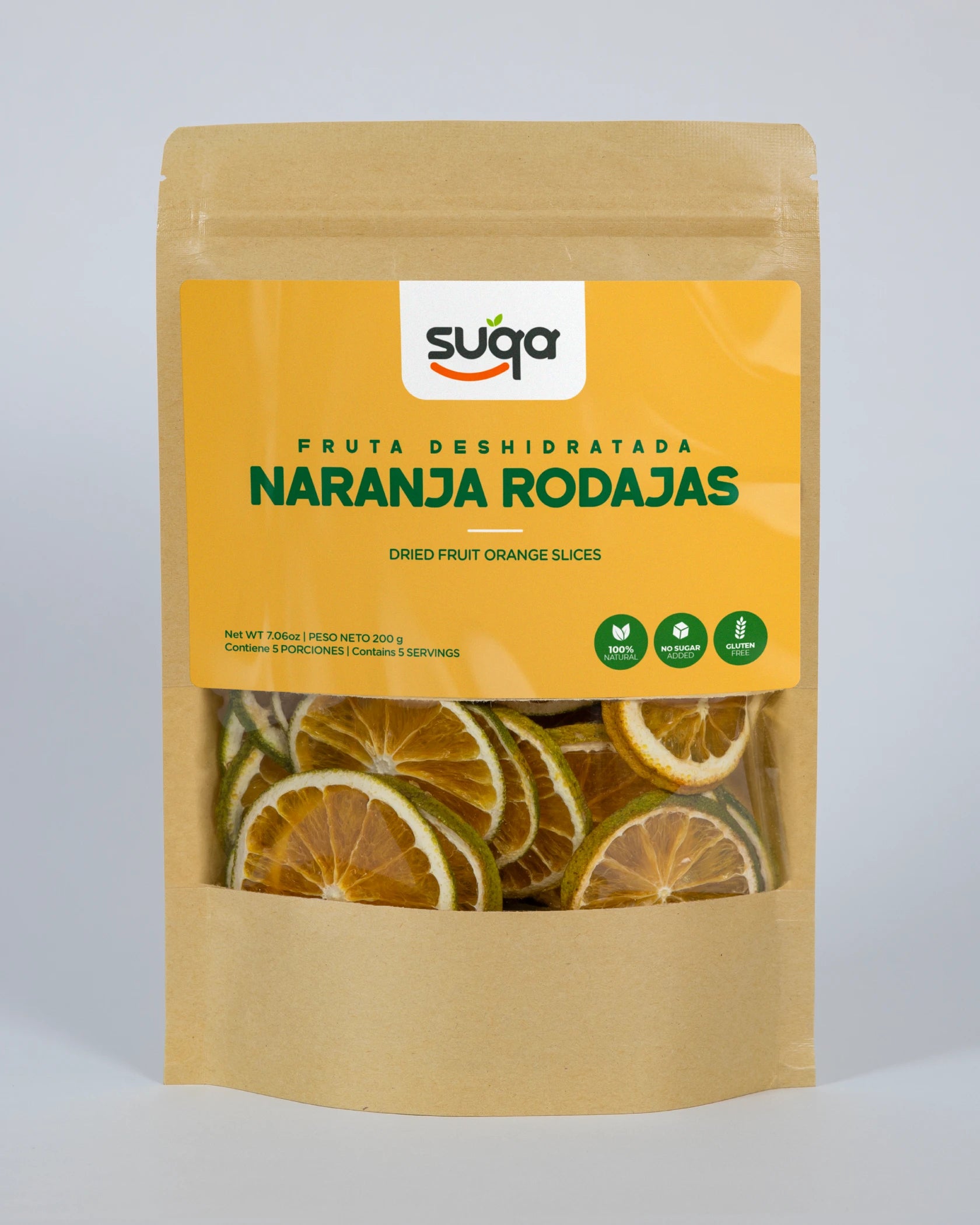 Naranja deshidratada en rodajas 200g