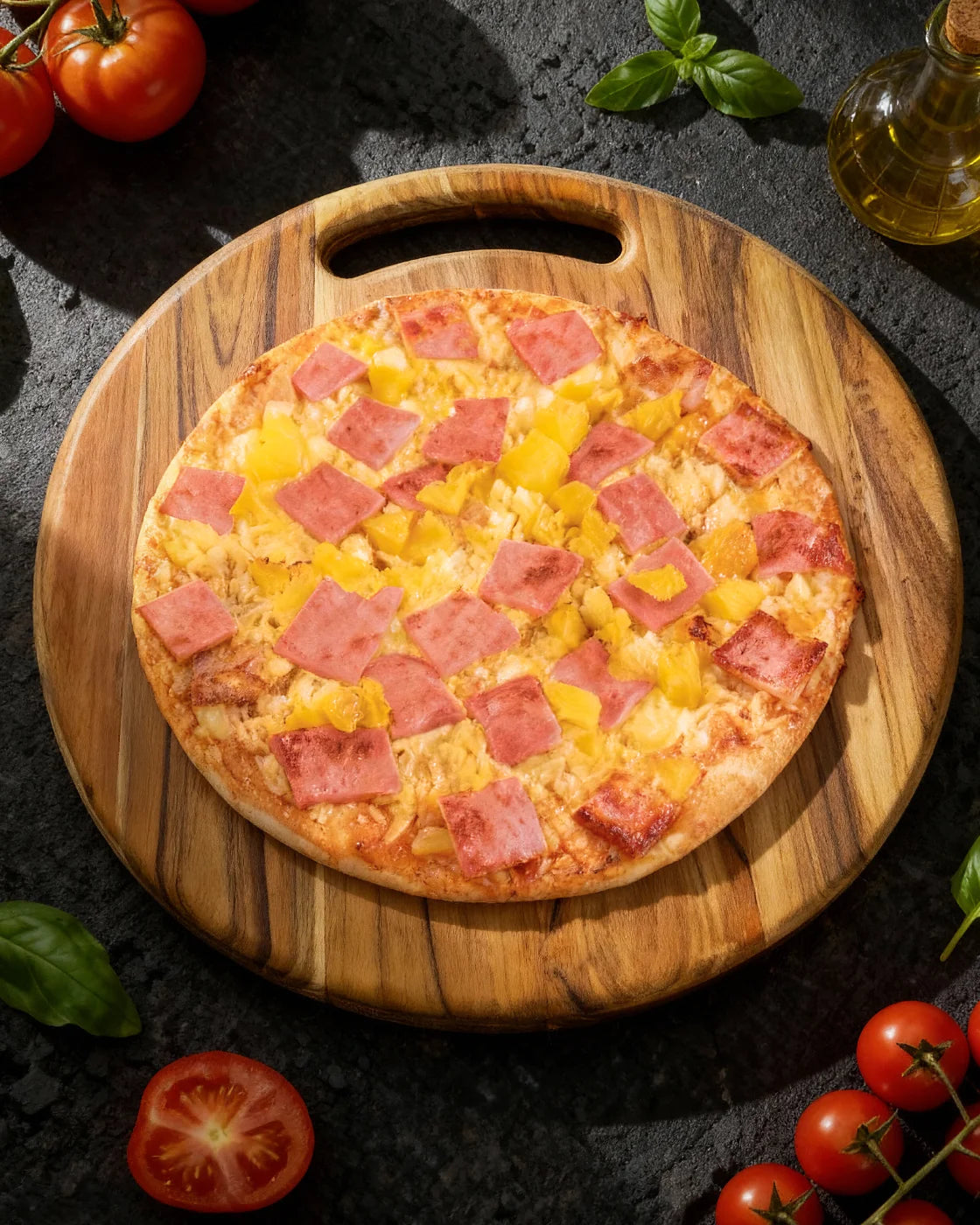 Pizza Hawaiana (CONGELADA)