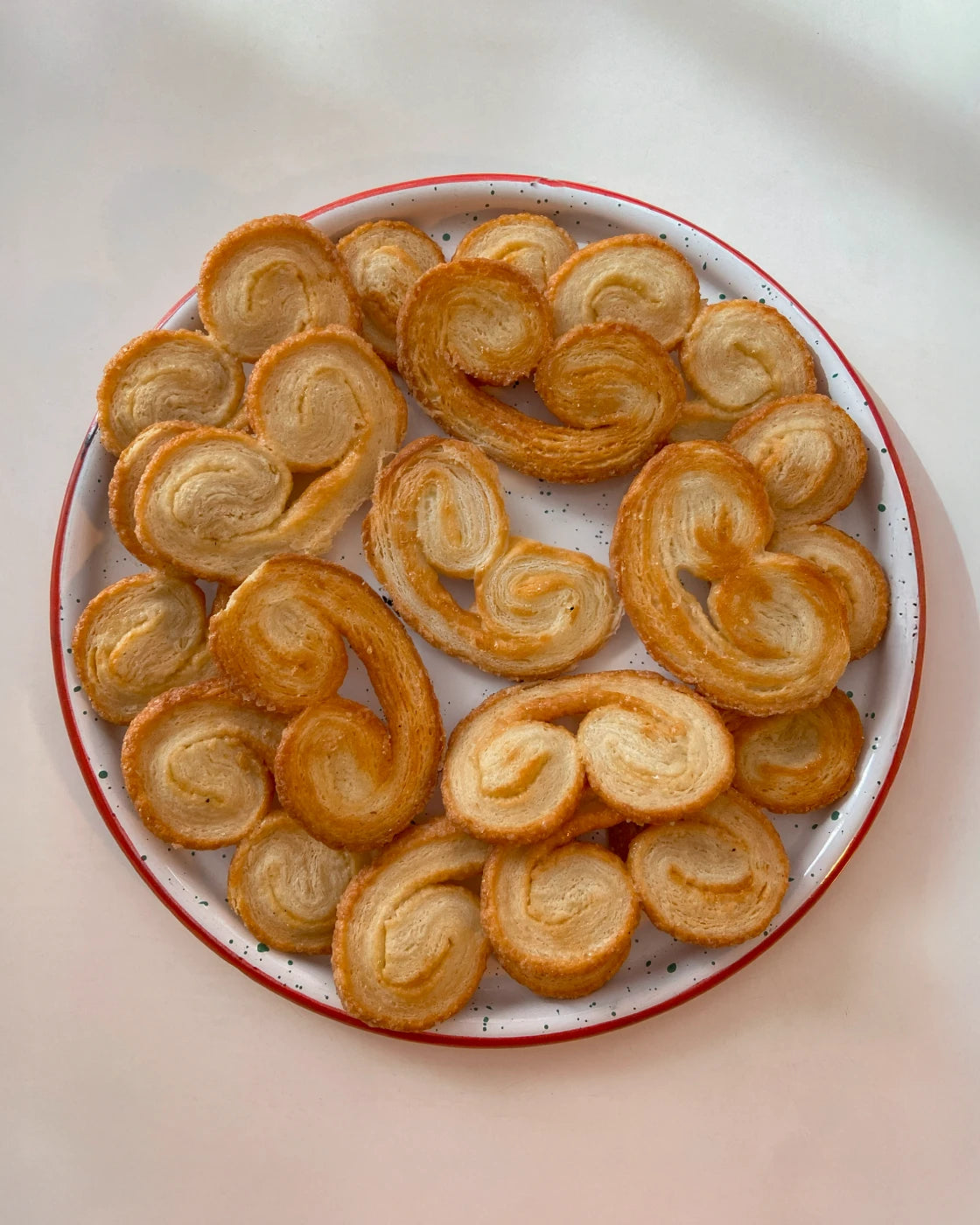 Mini Corazones de Hojaldre por 20 unidades